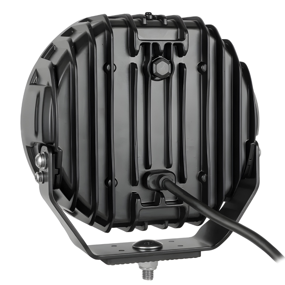 Van Master POWERLUX9+ 10,440lm Round 9" Driving Lamp With A Dual Colour Dynamic Position Light and Strobe