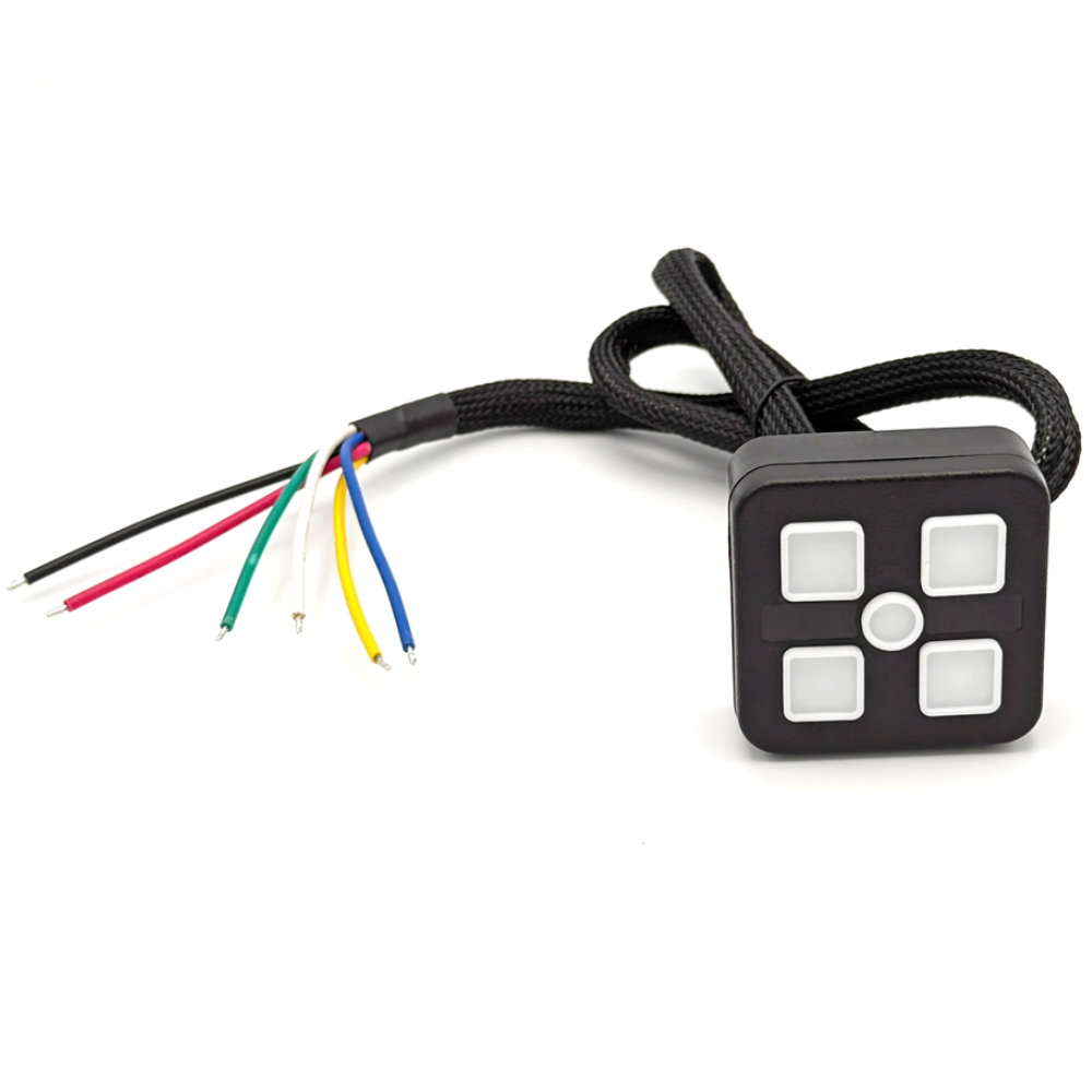Van Master 12V 24V multi purpose 4 way switch panel for vehicle lighting control