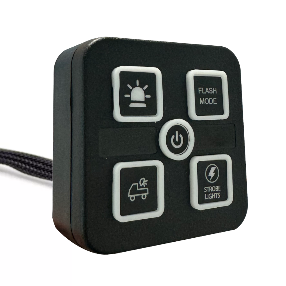 Van Master 12V 24V multi purpose 4 way switch panel for vehicle lighting control