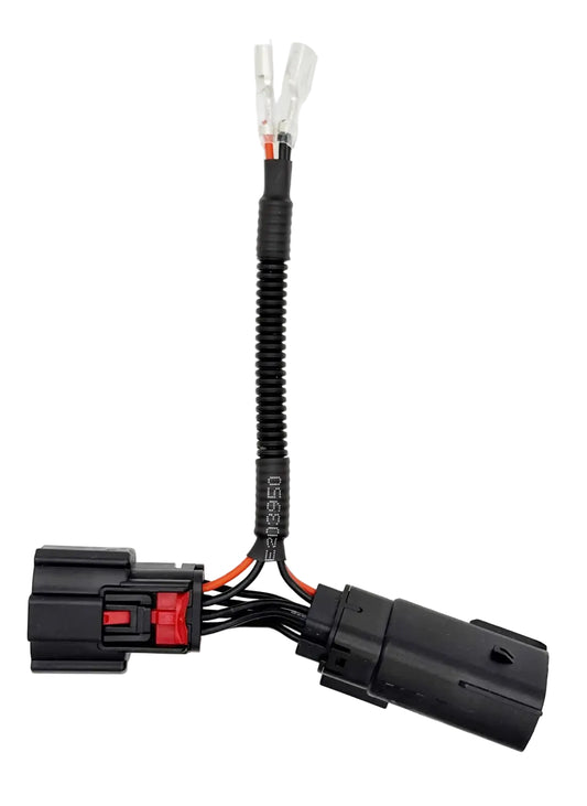 Ford Ranger PX2 PX3 high beam piggyback loom with factory connectors