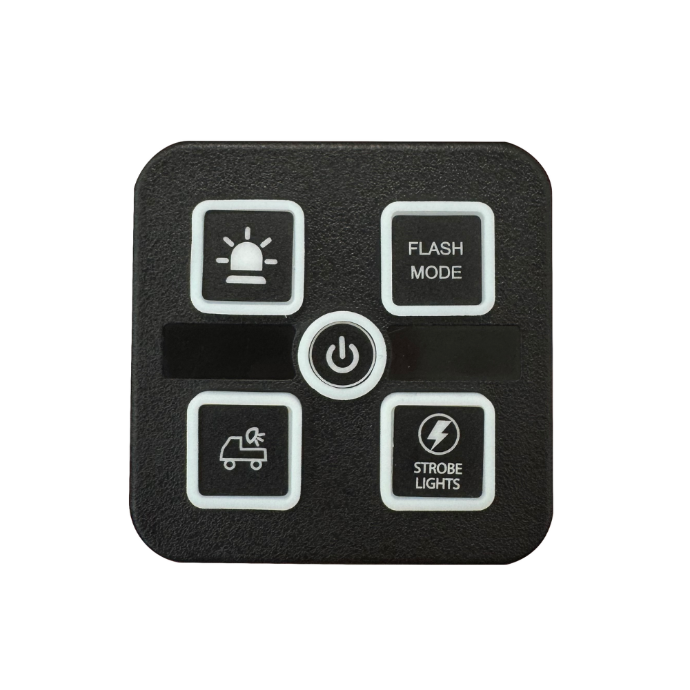 Van Master 12V 24V multi purpose 4 way switch panel for vehicle lighting control